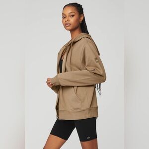 WORN ONCE Alo Everyday Full Zip Hoodie - Women’s Large